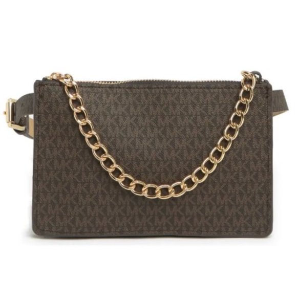NWT MICHAEL Michael Kors Belt Bag Size Large - Picture 1 of 10